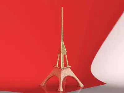 Tower eiffel Free 3D model