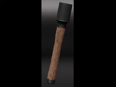 German Hand Grenade 3D model