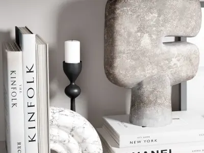  Decorative set 18 3D model