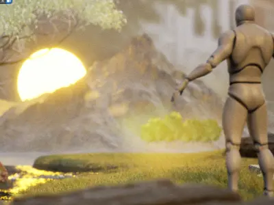 Sunny Valley - Unreal Engine 3D model