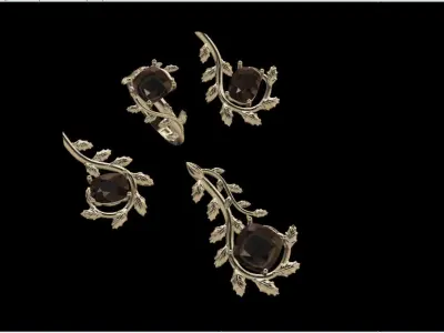 Goldsmith Rad Jewelry 3D Models Set - Leyla 3D model