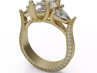 Ring model 3D print model