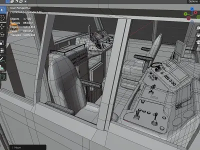 Effishunter 1000 locomotive by Ing Karl ArtStudio 3D model