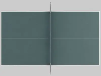 Table Tennis Table 3D model