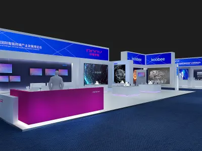 exhibition Low-poly 3D model 20