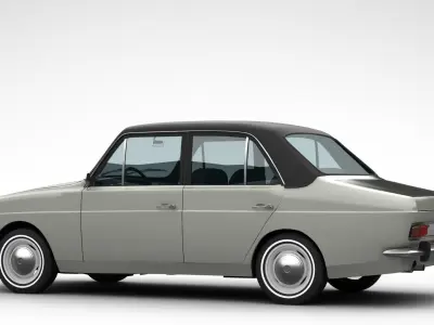 Anadol A2 Sedan 1970 3D model