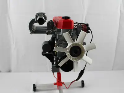 Engine 22RE 3D print model