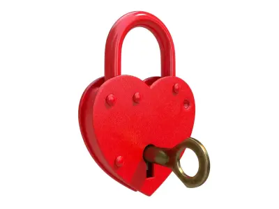 Heart Lock 2 3D model