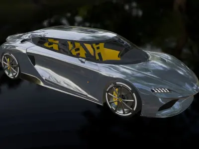 Koenigsegg Gemera 3D Model 3D model purchase