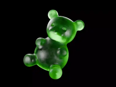 GummyBear Free 3D model