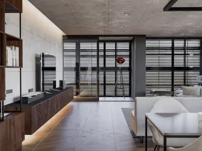 Modern living - C1 3D model