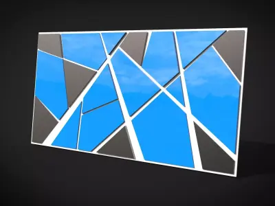 Wall Panel 3D model