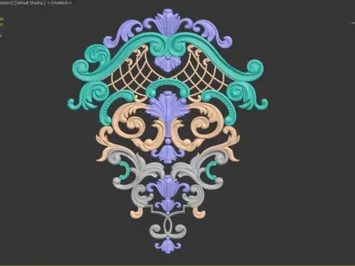 Decorative Ornamental 24 3D model