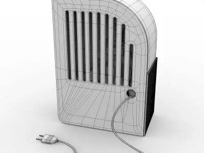 Zenith 812 Radio 3D model