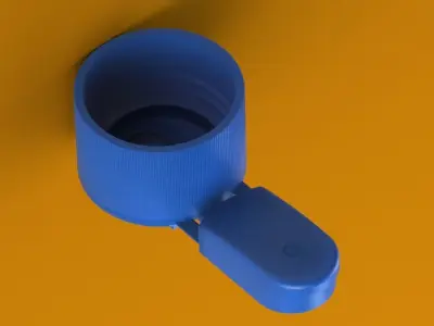 detergent cap 3D print model