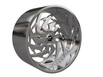 AMANI FORGED CAPISCO ORIGINAL FORGED WHEEL 3D MODEL 3D print model