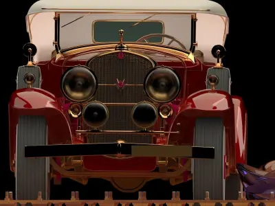 CLassic car 3D model