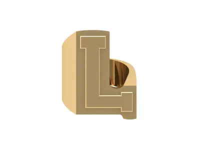 L  Ring 3D print model
