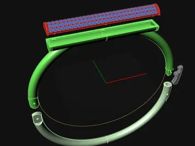 BANGLE BRACELET Roberto Coin 3D model