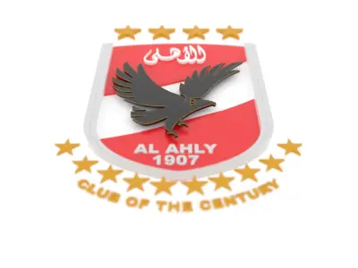 Al Ahly SC Logo 3D model