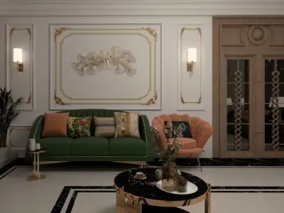 women majliss 3D model