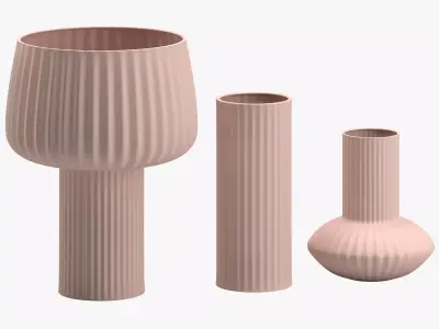 Vase 37 Set 3D model
