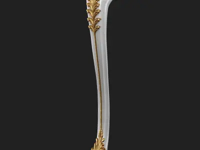 Stand For Decor 02 3D model 3D model