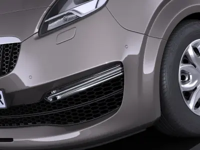 Generic Van 2016 3D model