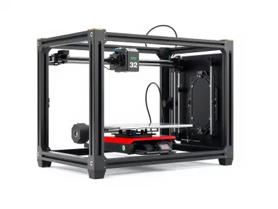 D Printer Machine Model Pack Low-poly 3D model