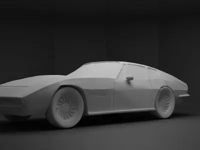 maserati ghiblli 4900 3D model