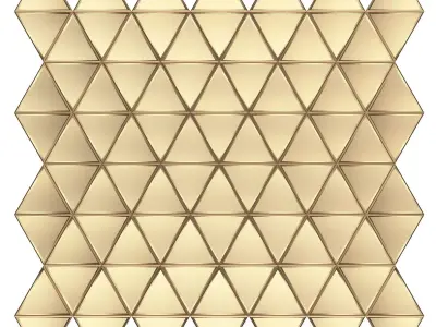 3D Wall Panel 010 Low-poly 3D model