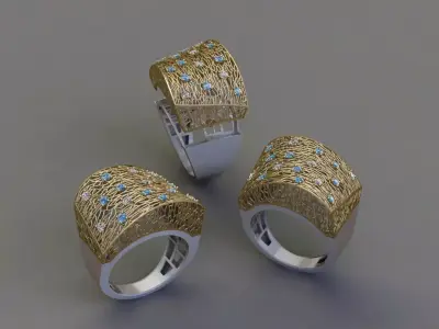 Fusion Ring  3D print model