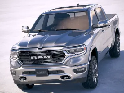 Dodge Ram 1500 2019 3D model