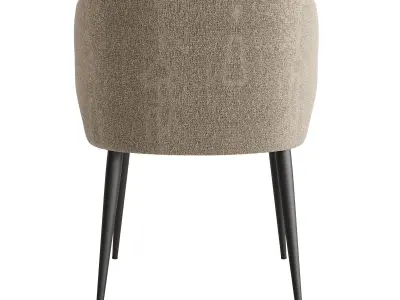 Sage chair Low-poly 3D model