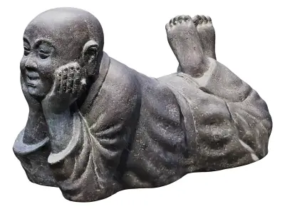 Garden sculpture Little Buddha 3D model