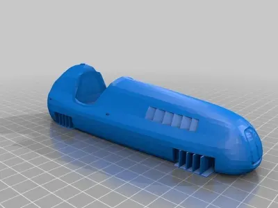 Pinewood Derby Roadster Shell Free 3D print model
