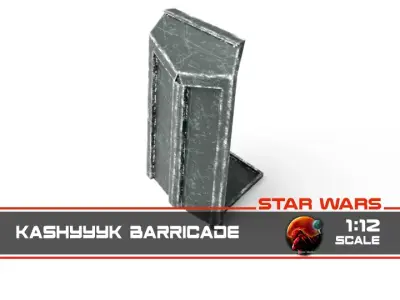 Kashyyyk barricade Free 3D print model