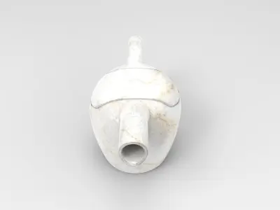 Bew Teapot Low-poly 3D model