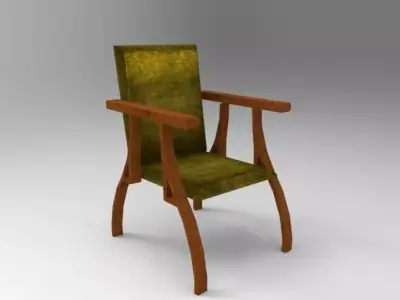 Classic Chair Free low-poly 3D model