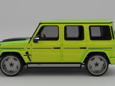 Mercedes Benz Brabus 3D model
