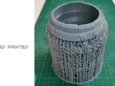 Barrel box  3D print model