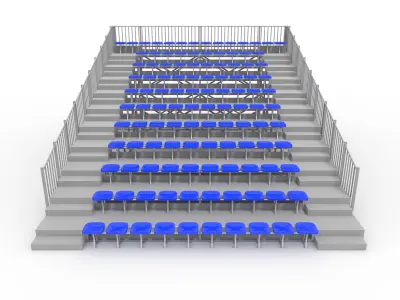 Bleachers 28 3D model