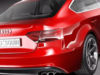 Audi S5 Sportback 2012 3D model