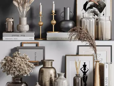 decorative set 32 3D model