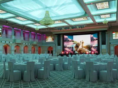 Grand Ballroom Almaty 3D model
