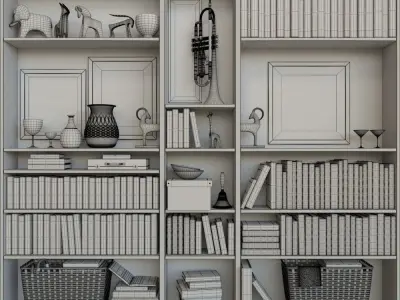 decorative set number 37 3D model