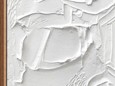 Plaster Two Frame 29 Low-poly 3D model