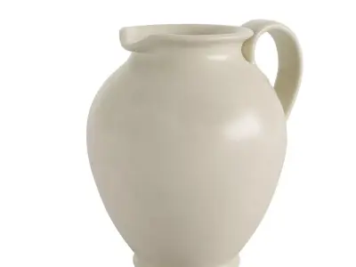 Cream Pitcher 3D model