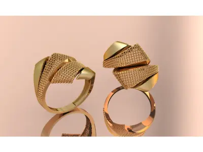 36 Ladies Rings 3D print model