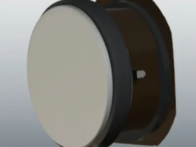 Alphasonik ABT22 Dynamis Series Tweeter - High Poly Free 3D model